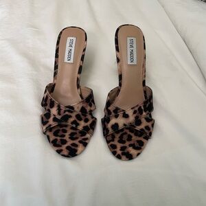 Leopard heels